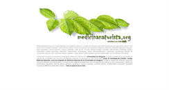 Desktop Screenshot of medicinanaturista.org